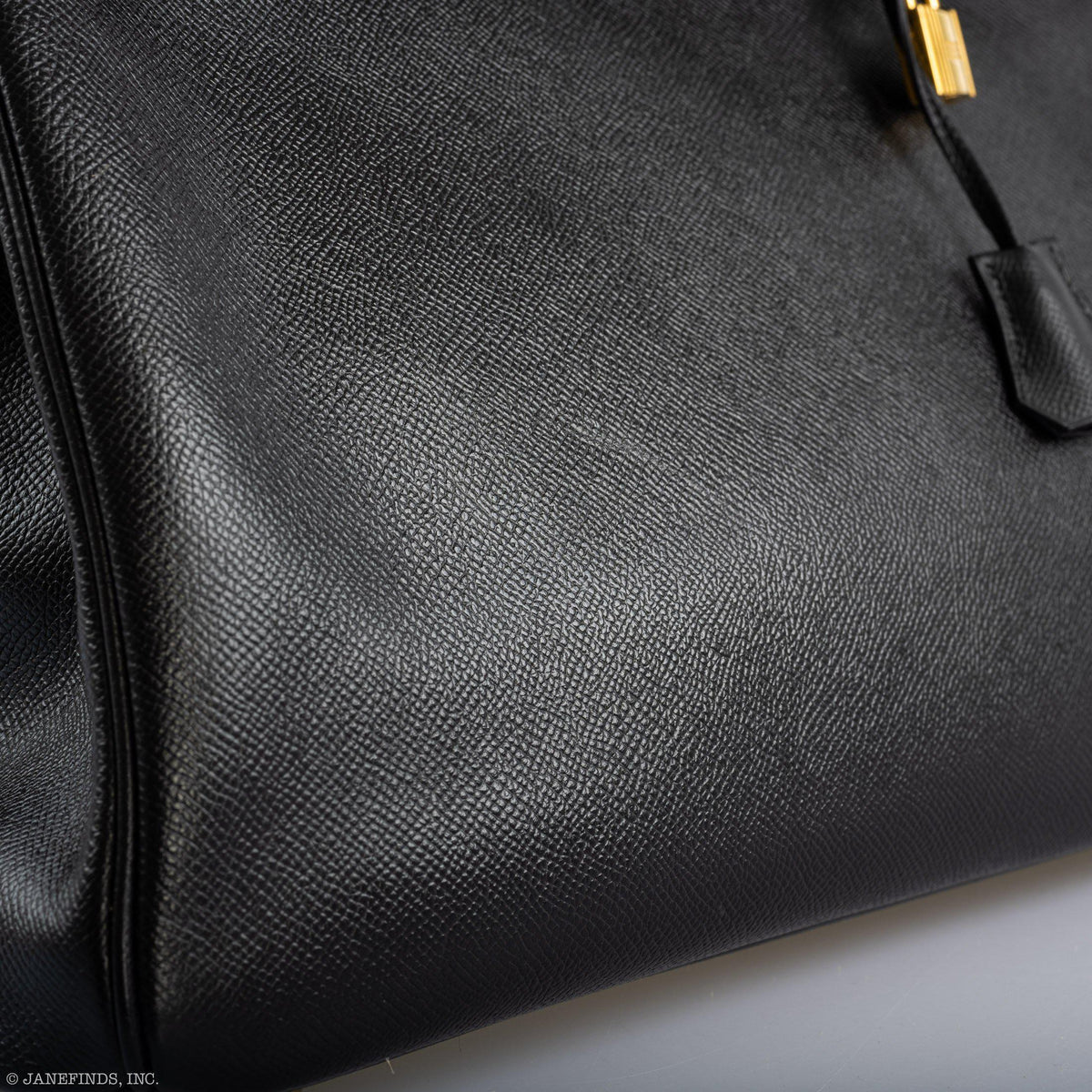 Hermes Birkin 40 Black Epsom Leather Gold Hardware