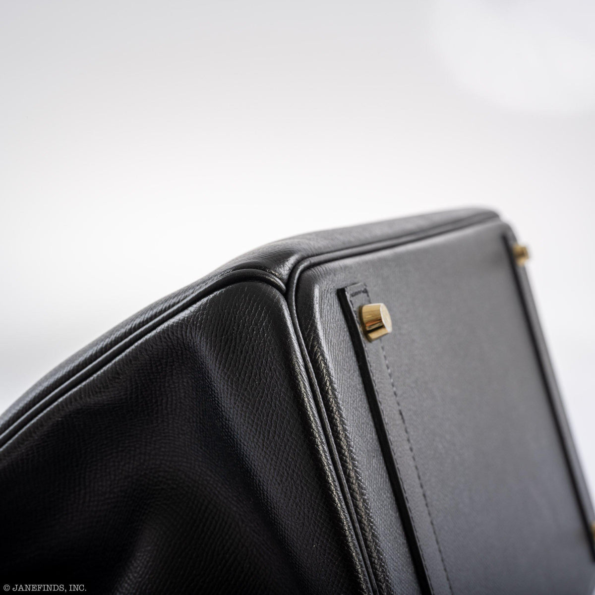 Hermes Birkin 40 Black Epsom Leather Gold Hardware