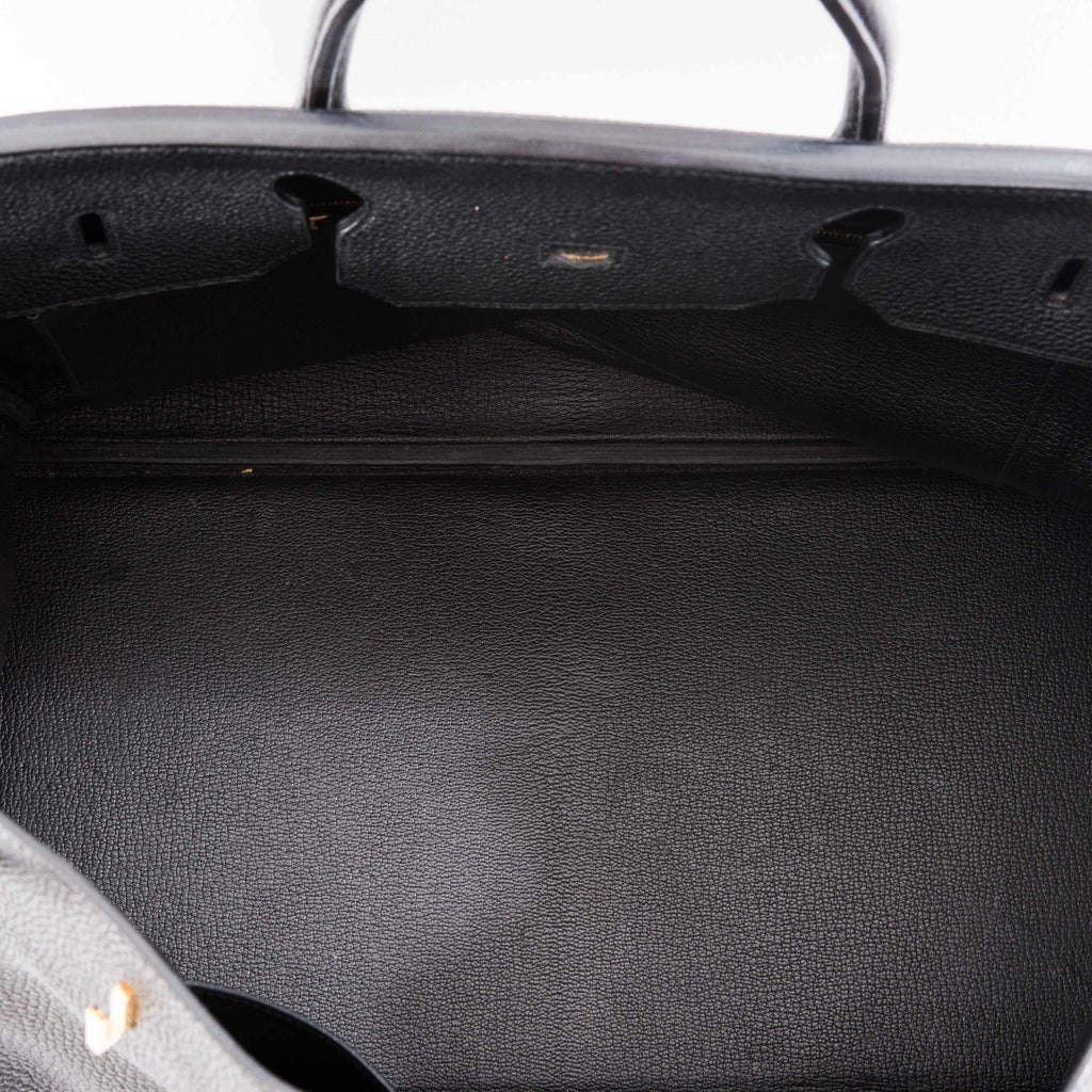 Hermes Birkin 40 Black Togo Gold Hardware