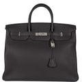 Hermes Birkin 40 Black Togo Leather Palladium Hardware