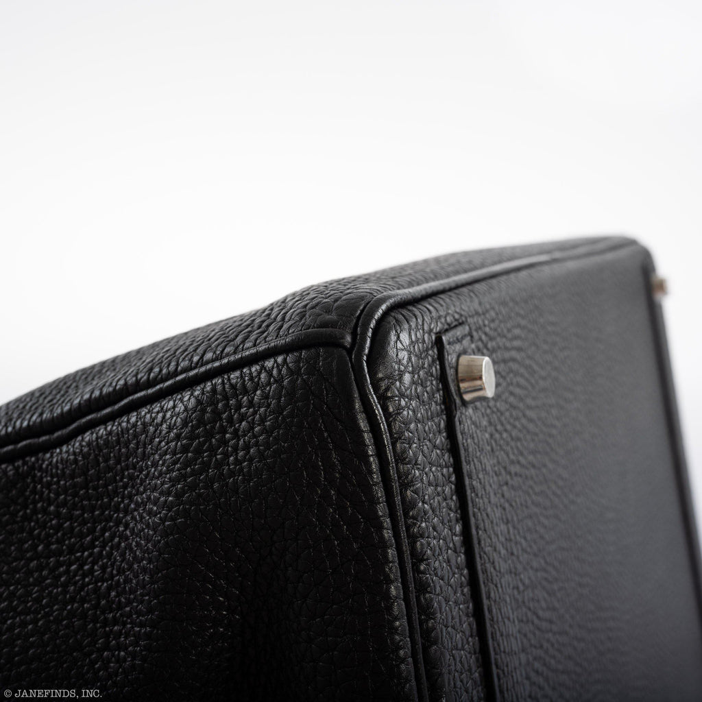 Hermes Birkin 40 Black Togo leather Palladium Hardware