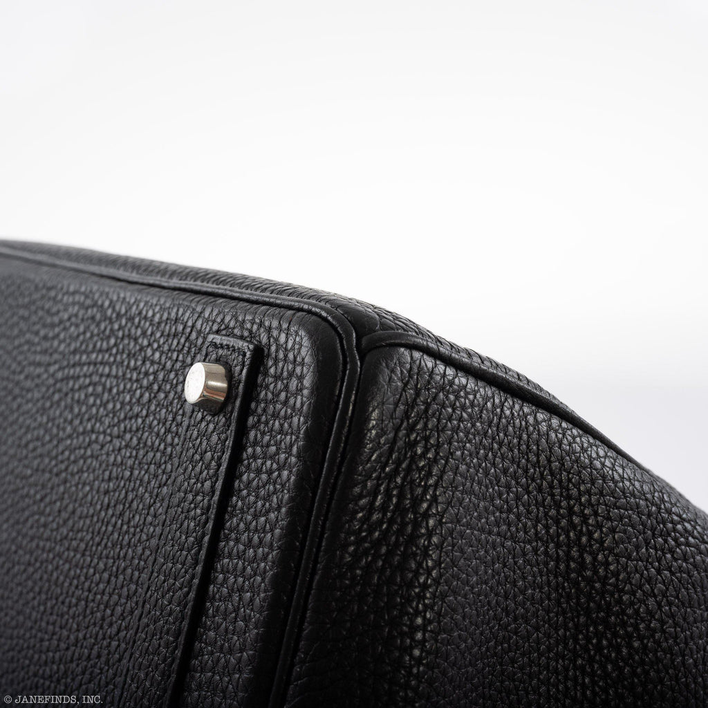 Hermes Birkin 40 Black Togo leather Palladium Hardware