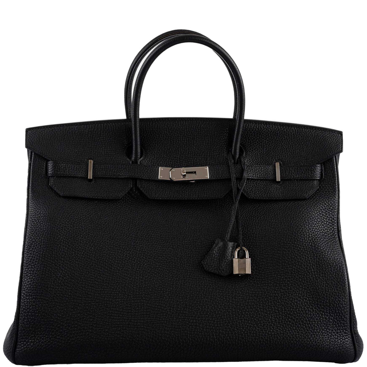 Hermes Birkin 40 Black Togo leather Palladium Hardware