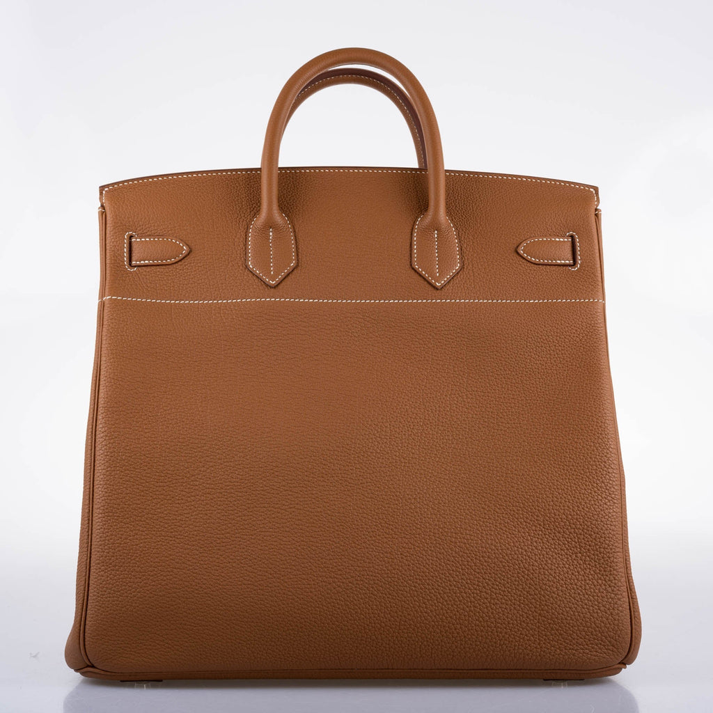 Hermes Birkin 40 HAC Gold Togo leather Palladium Hardware