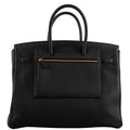 Hermes Birkin Pochette Backpocket Black Swift With Palladium Hardware