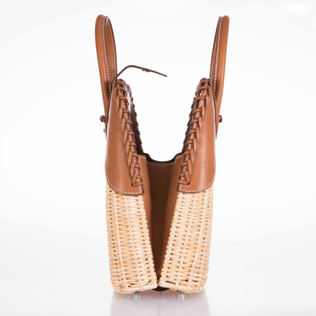 Hermes Bolide 25 Picnic Bag Barenia & Wicker