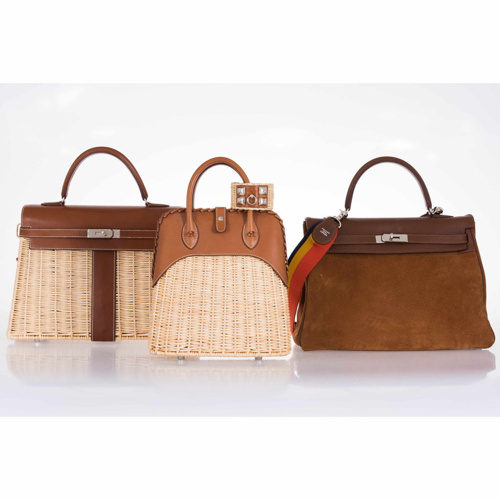Hermes Bolide 25 Picnic Bag Barenia & Wicker
