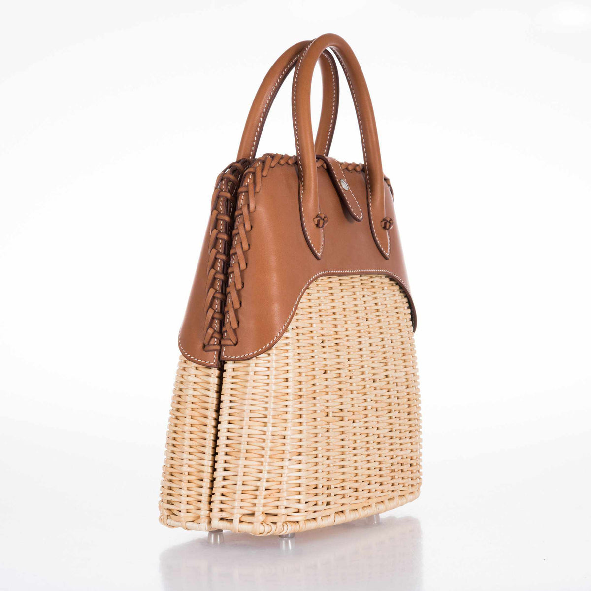 Hermes Bolide 25 Picnic Bag Barenia & Wicker