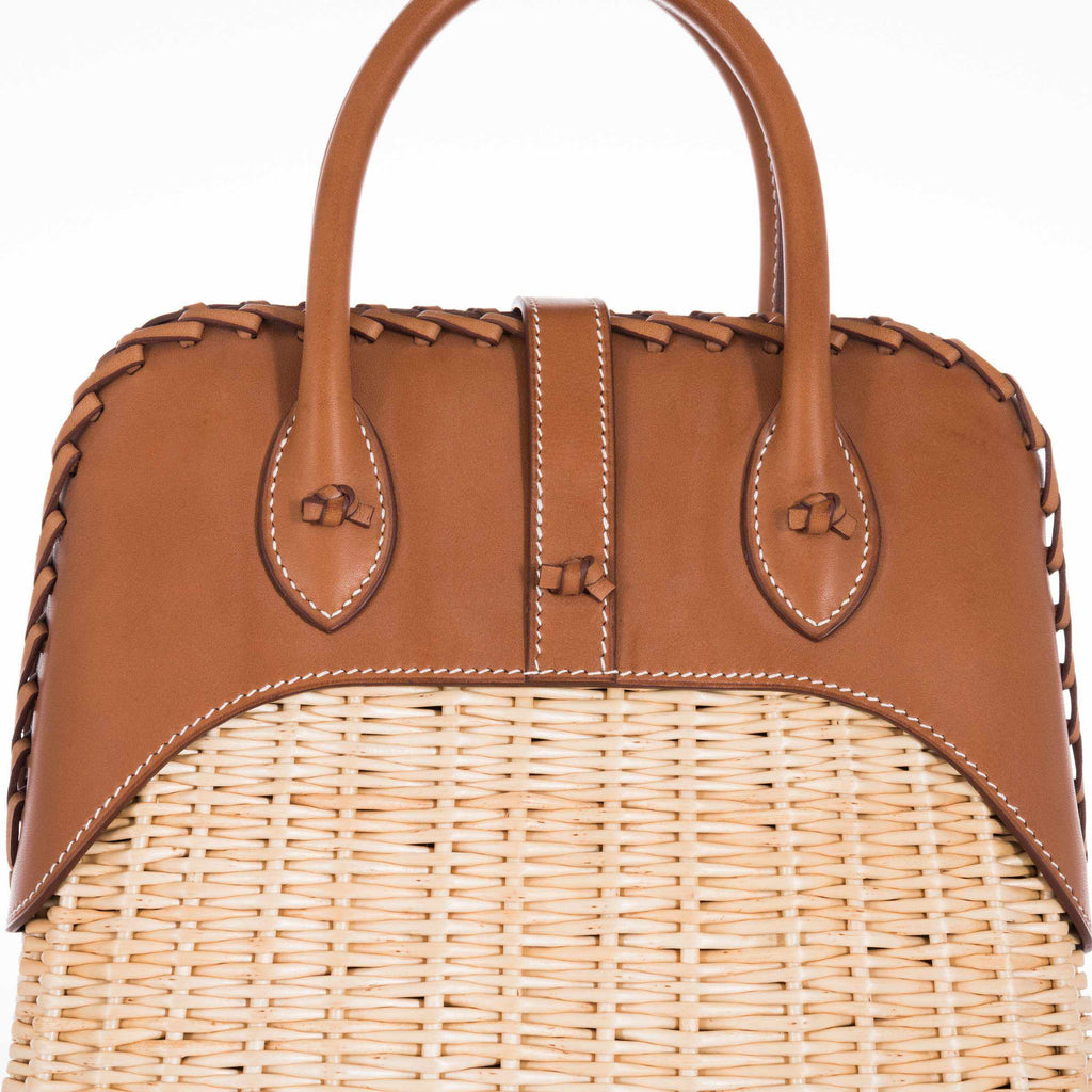 Hermes Bolide 25 Picnic Bag Barenia & Wicker