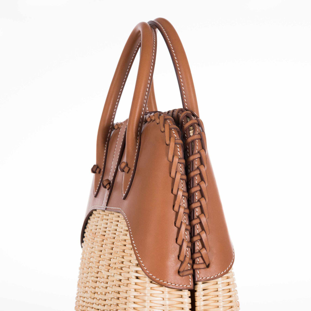 Hermes Bolide 25 Picnic Bag Barenia & Wicker