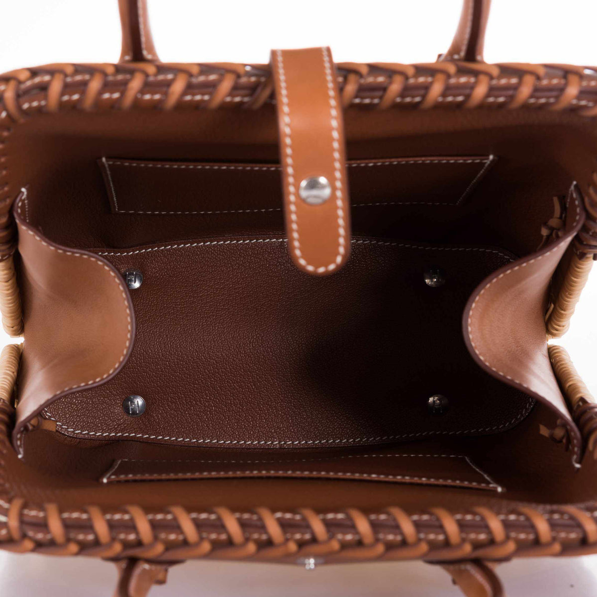 Hermes Bolide 25 Picnic Bag Barenia & Wicker