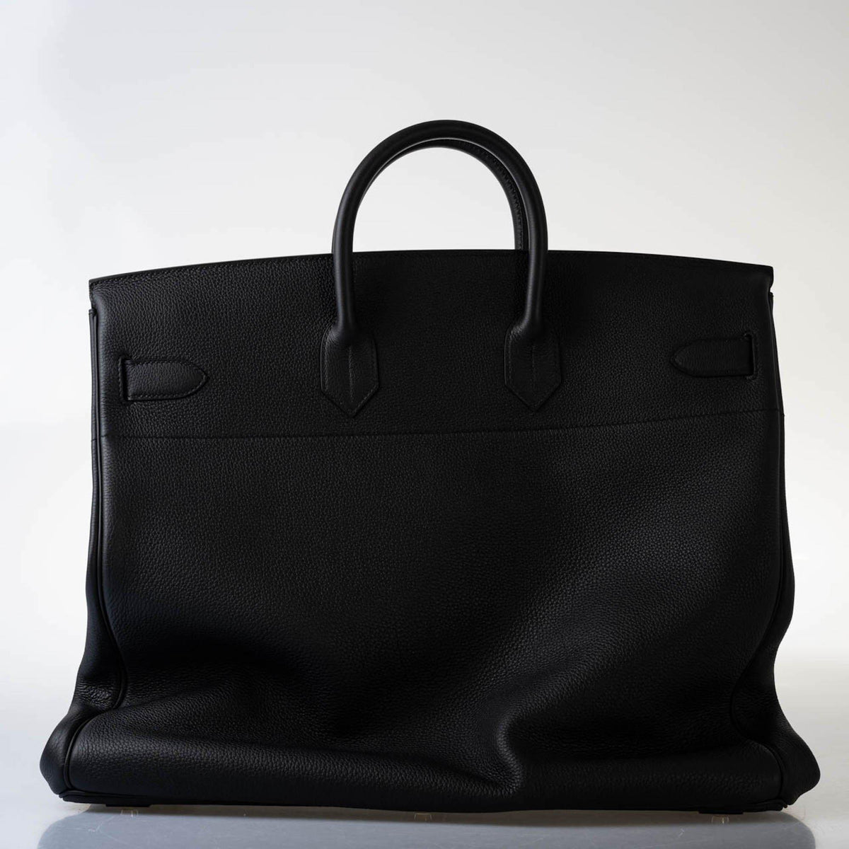 Hermes HAC Birkin 50 Voyager Black Togo leather Palladium Hardware