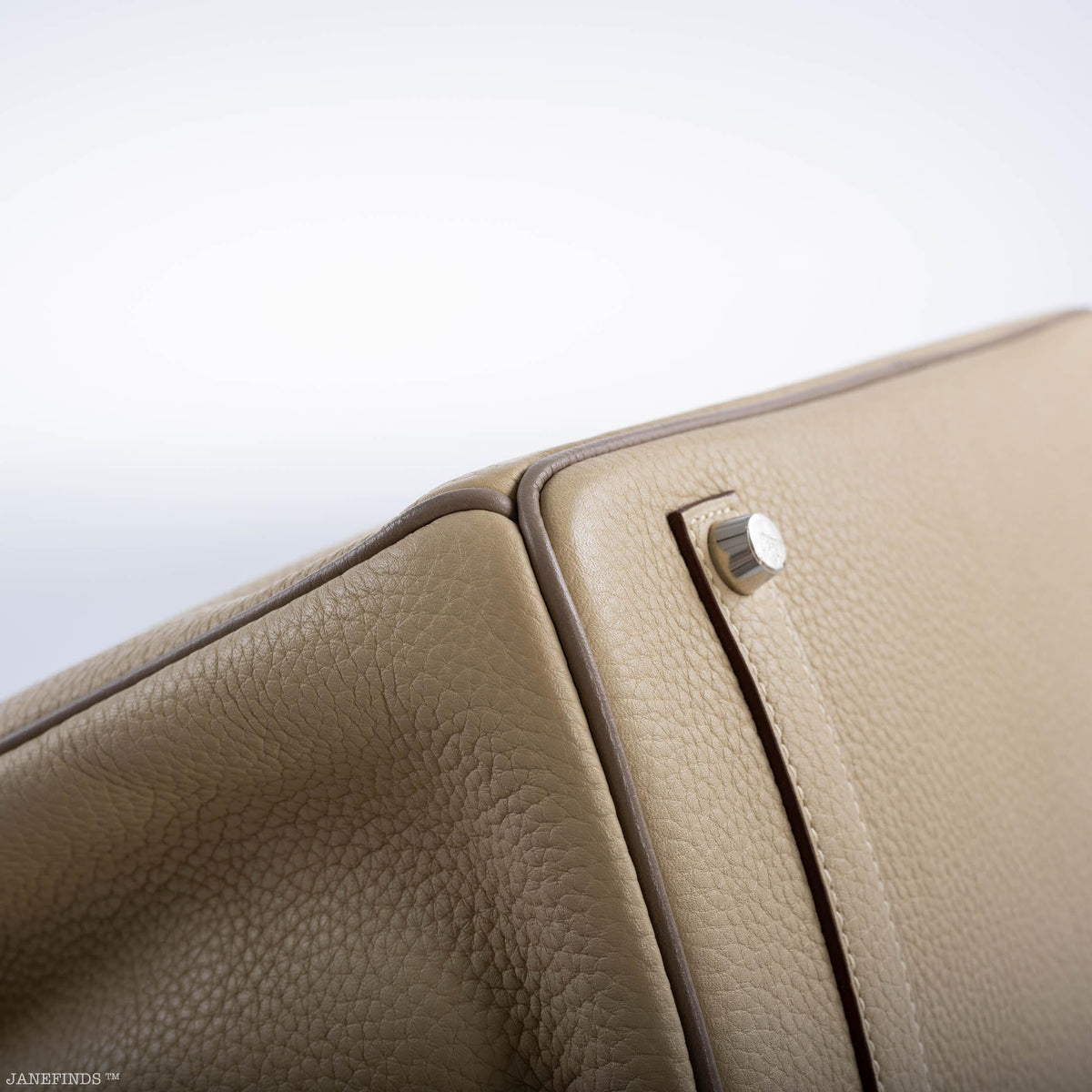 Hermes HSS Birkin 35 Parchemin & Etoupe Epsom with Palladium Hardware