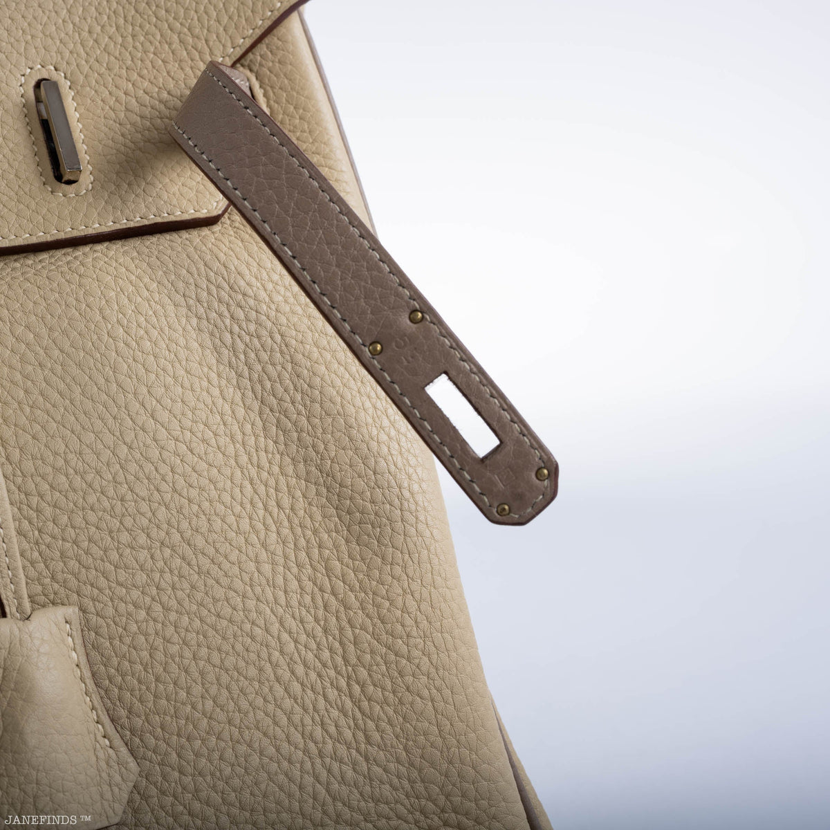 Hermes HSS Birkin 35 Parchemin & Etoupe Epsom with Palladium Hardware