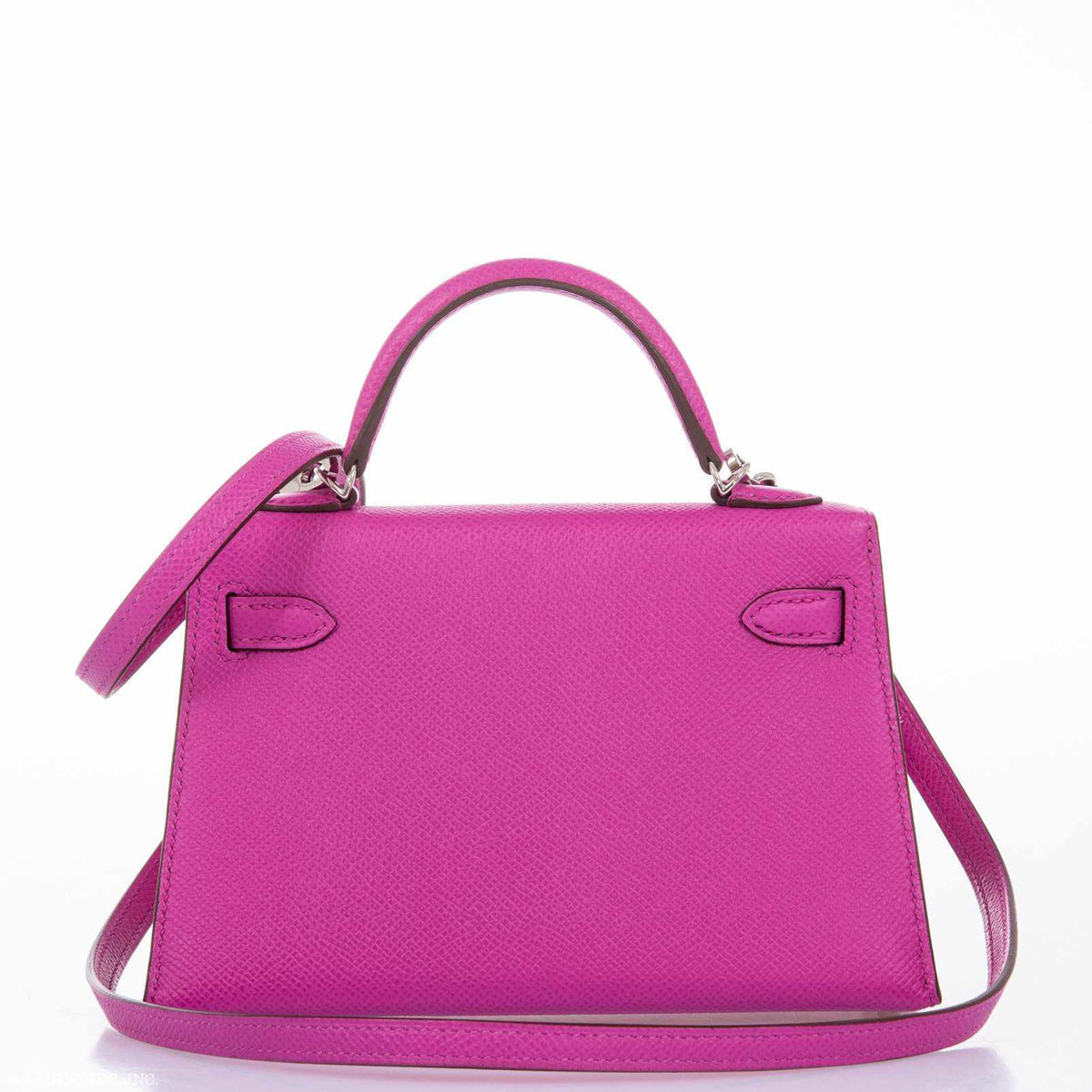 Hermes Kelly 20 Mini II Sellier Magnolia Epsom leather Palladium Hardware