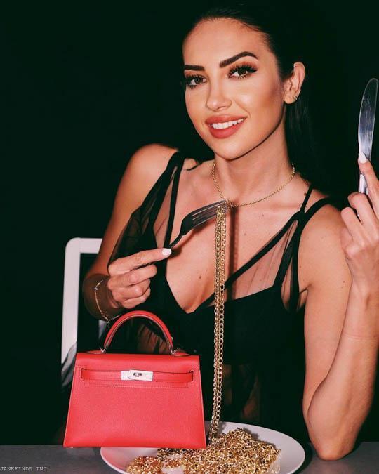 Hermes Kelly 20 Mini II Sellier Rouge Tomate Epsom Palladium Hardware
