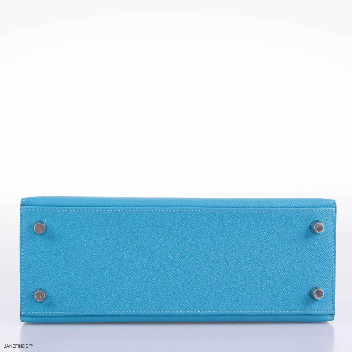 Hermes Kelly 25 Sellier Bleu du Nord Epsom leather Palladium Hardware