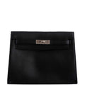 Hermes Kelly Danse II Black Swift with Palladium Hardware