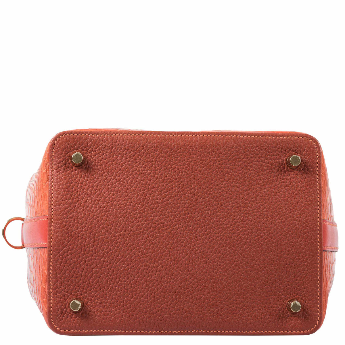 Hermes Toolbox Puzzle 20 Matte Sanguine Niloticus Crocodile & Clemence Permabrass Hardware