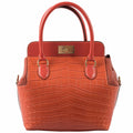 Hermes Toolbox Puzzle 20 Matte Sanguine Niloticus Crocodile & Clemence Permabrass Hardware