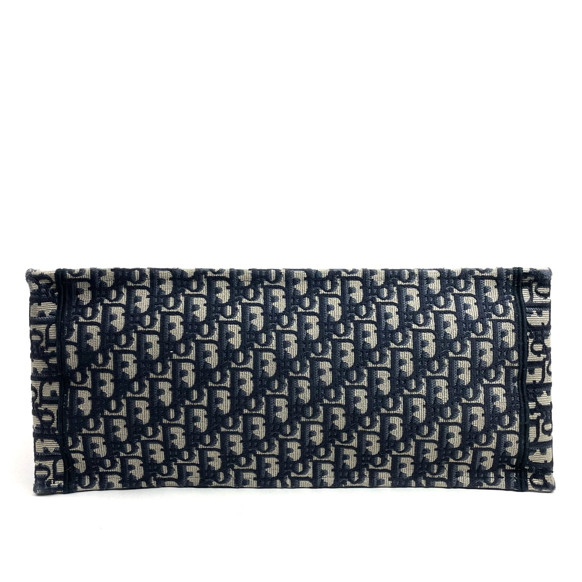 CHRISTIAN DIOR Large Oblique Book Tote - Blue