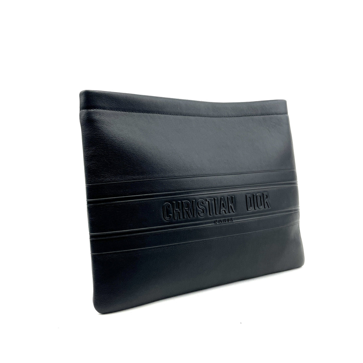 CHRISTIAN DIOR Leather Clutch