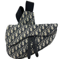 DIOR HOMME Saddle Bag Blue Oblique