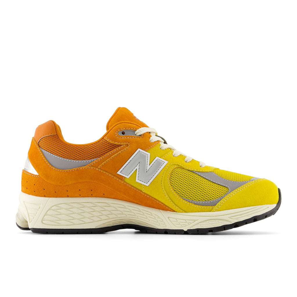 New Balance Men's 2002R Shoes - Ginger Lemon / Classic Orange / Shadow Grey