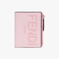 MEDIUM WALLET Pink Leather Wallet