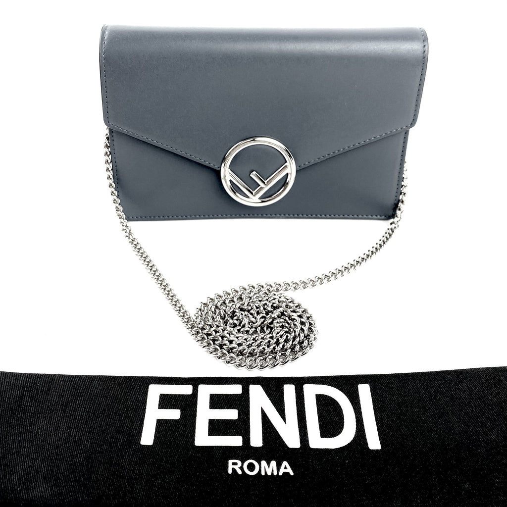 FENDI F Logo Wallet On Chain