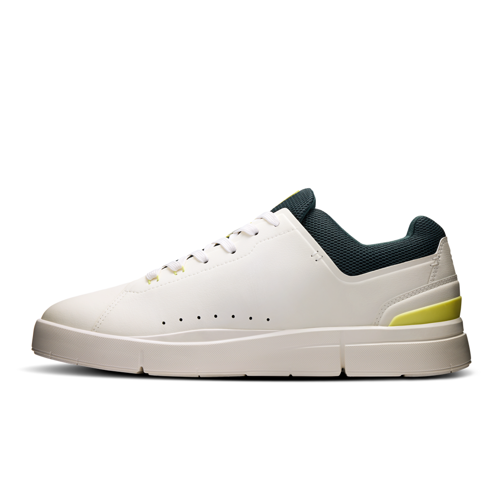 On Running Men's The Roger Advantage Shoes - Ivory / Evergreen