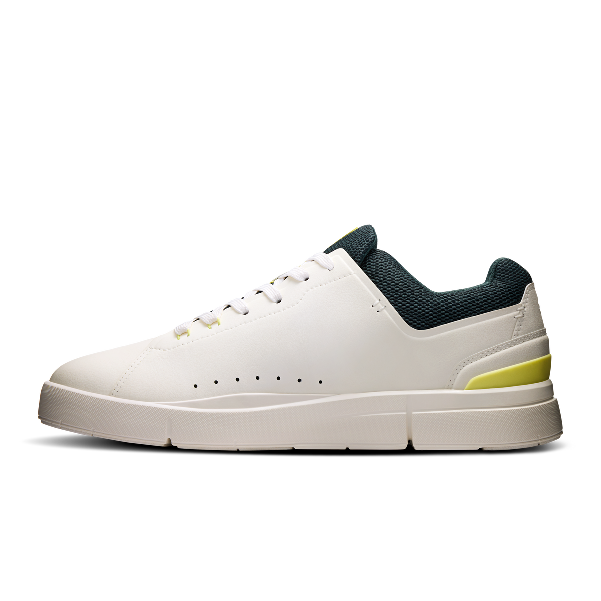 On Running Men's The Roger Advantage Shoes - Ivory / Evergreen