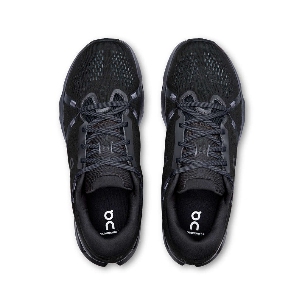 On Running Men's Cloudsurfer 2 Shoes - Black / Black