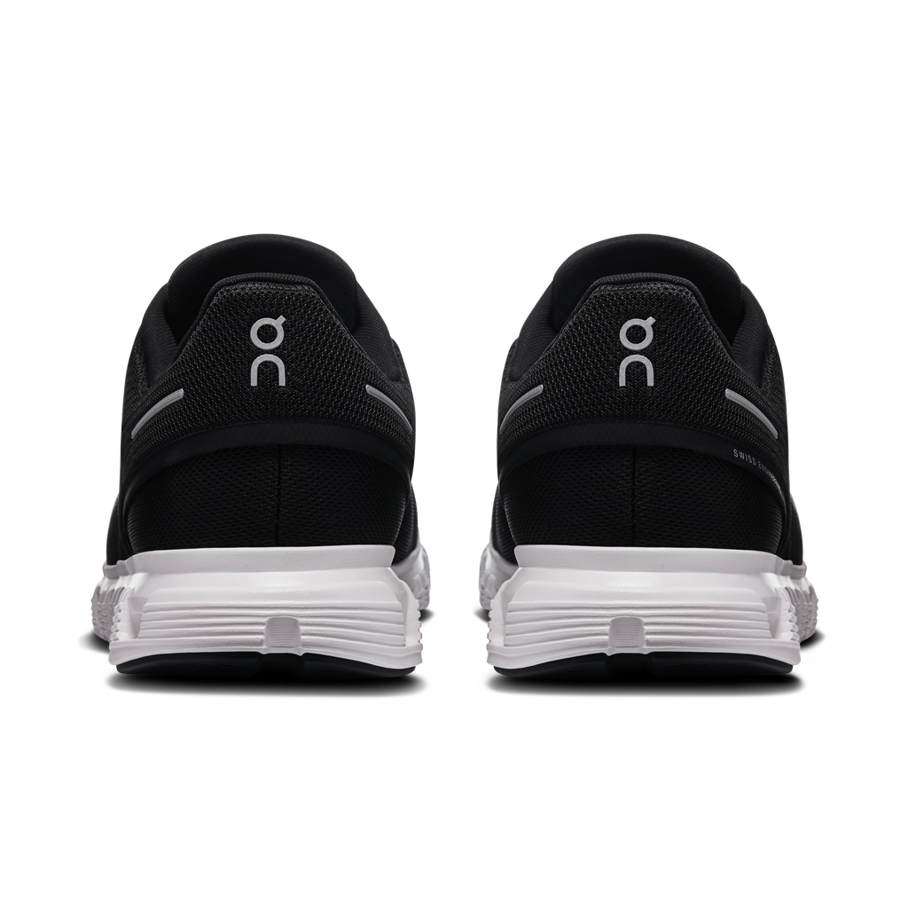 On Running Men's Cloud 6 Shoes - Black / White