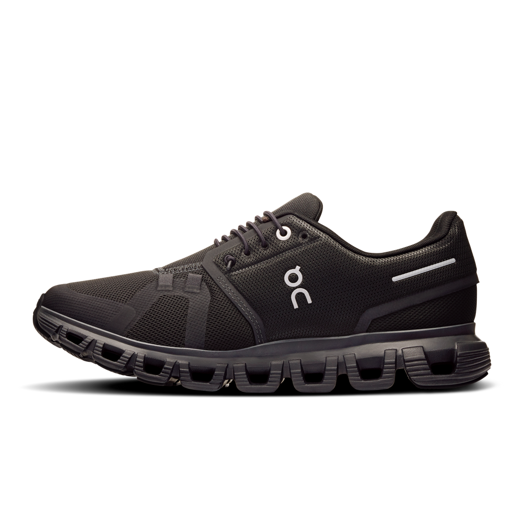 On Running Women's Cloud 6 Shoes - Black / Black