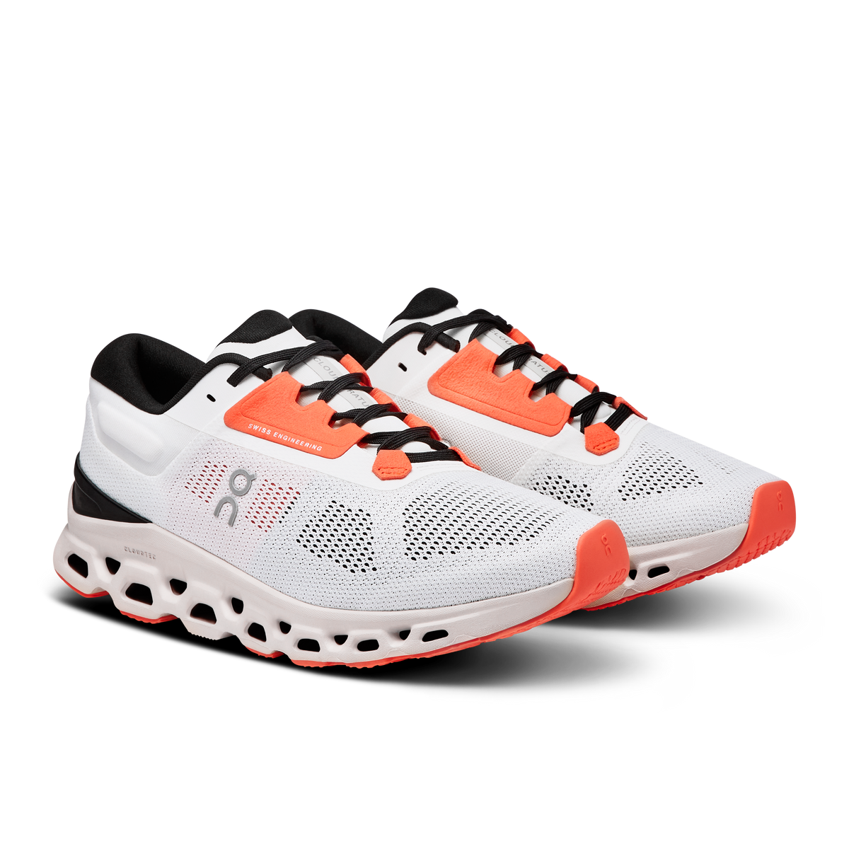 On Running Women's Cloudstratus 3 Shoes - White / Sand