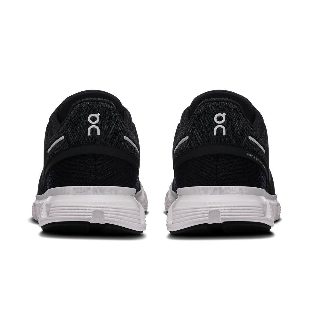 On Running Women's Cloud 6 Shoes - Black / White