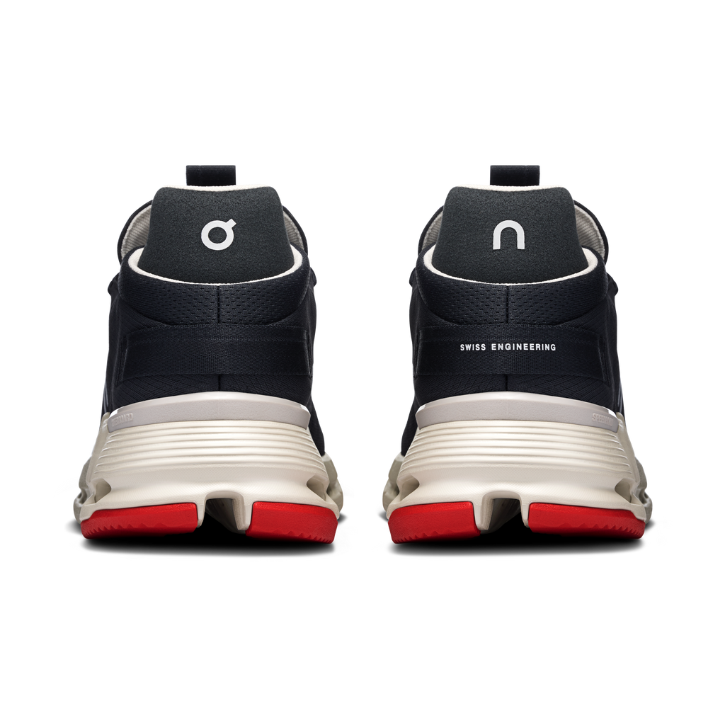 On Running Men's Cloudnova 2 Shoes - Black / Red