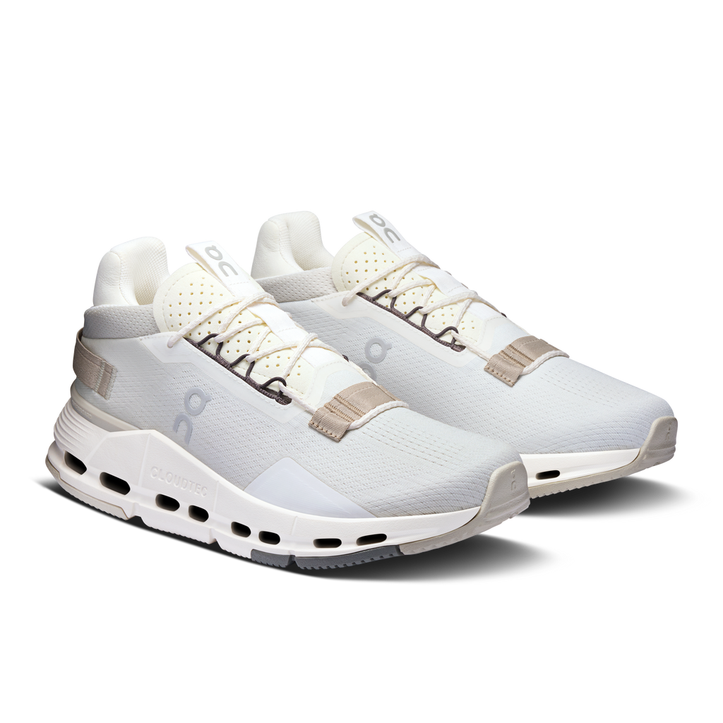 On Running Women's Cloudnova 2 Shoes - Ice / Sand