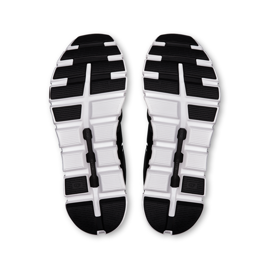 On Running Women's Cloud 6 Shoes - Black / White