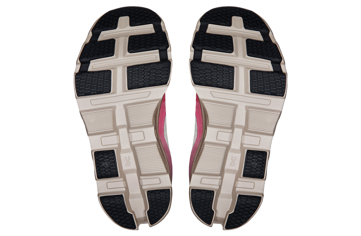 On Running Women's Cloudmonster 2 Shoes - Ivory / Red
