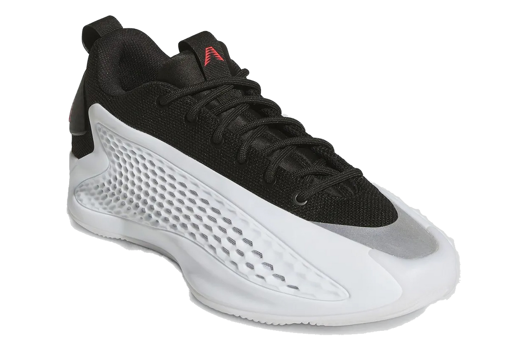 Adidas Men's Anthony Edwards 1 Low Shoes - White / Core Black / Lucid Red