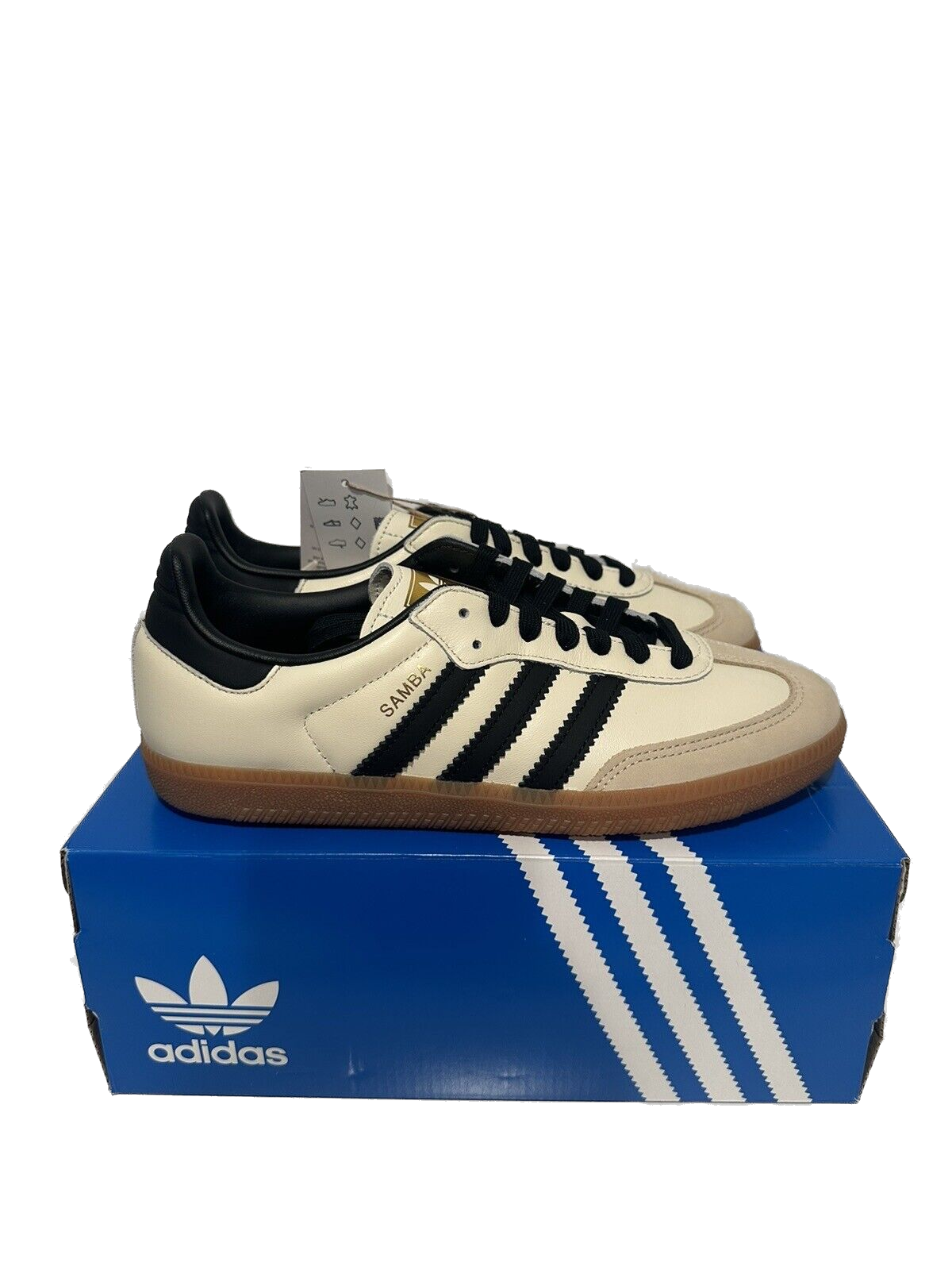 Adidas Women's Samba Og Shoes - Cream White / Sand Strata