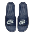 Nike Men's Benassi Jdi Shoes - Midnight Navy / Wind Chill / White