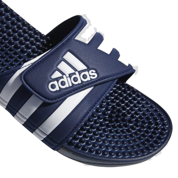 Adidas Men's Adissage Slides - Dark Blue / Cloud White / Dark Blue