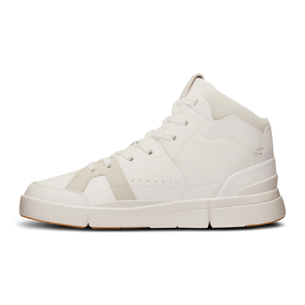 On Running Women's The Roger Clubhouse Mid Shoes - White / Sand