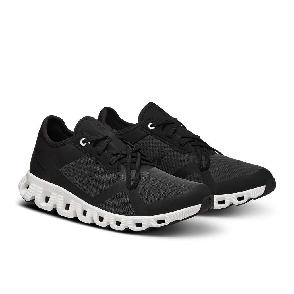 On Running Women's Cloud X 3 Ad Shoes - Black / White